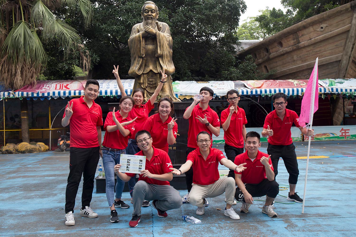 小鹏汽车销售部户外拓展训练